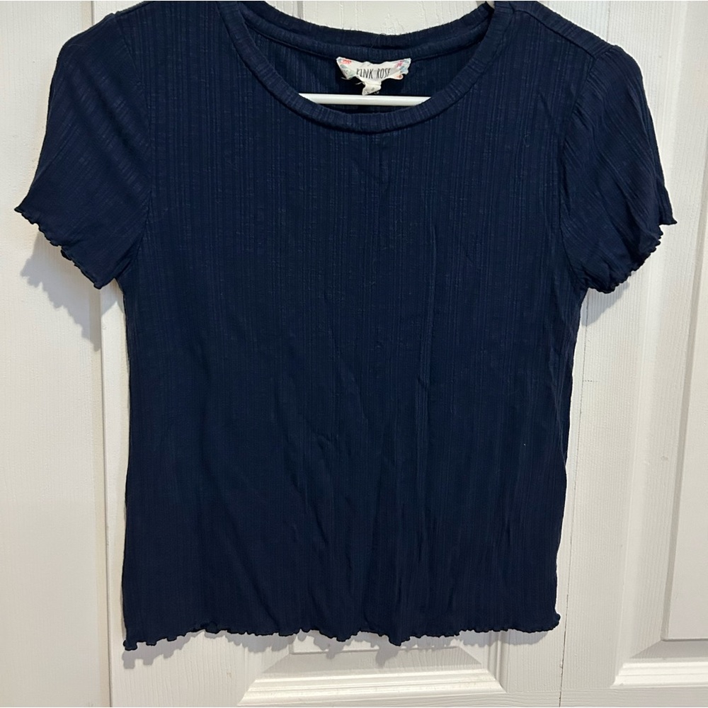 Pink Rose size small t shirt